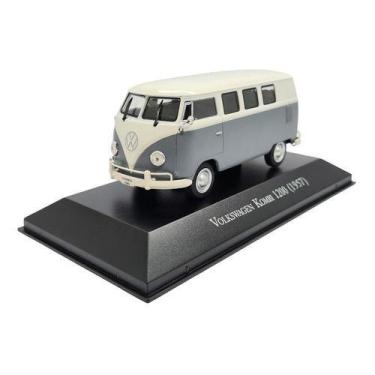 Imagem de Miniatura Volkswagen Kombi 1200 1957 Metal 1:43 - Planeta Deagostini