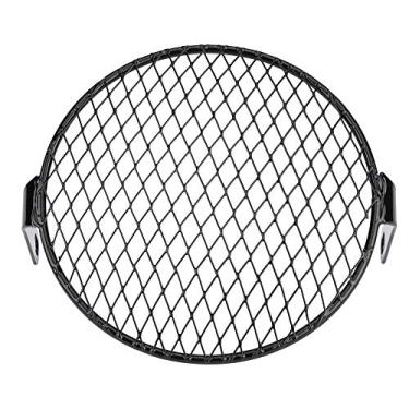 Imagem de Tbest Capa de luz de motocicleta, 6,5 com montagem lateral de motocicleta, capa redonda para churrasqueira, cobertura de farol de motocicleta, protetor de tela para motocicletas, cruiser, chopper,