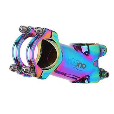 Imagem de Haste ajustável MTB 7/17 graus 60/70/80/90 mm 31,8 mm de liga de alumínio colorida para a maioria das mountain bike, ciclismo MTB, BMX (17 graus 70 mm)