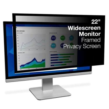 Imagem de 3M Filtro de privacidade emoldurado para monitor widescreen de 22 polegadas (PF220W9F)
