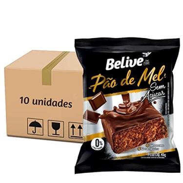 Imagem de Pão de Mel Belive Zero (Acucar, Lactose e Gluten) 45g (10x)