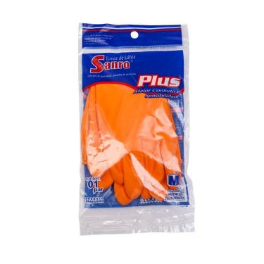 Imagem de Luva de Látex Emborrachada Sanro