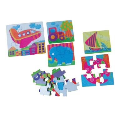 Imagem de Brinquedos Educativos - Quebra Cabeça Divertido 38 Peças