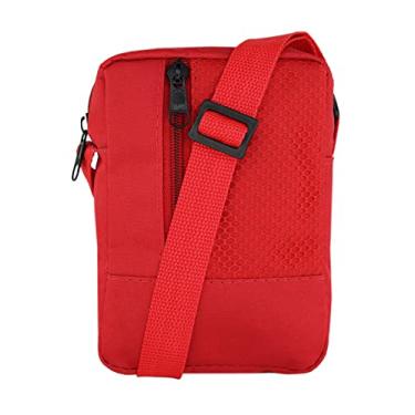 Imagem de Shoulder Bag Lenna's Bolsa Transversal Básica de Nylon B066 Vermelha