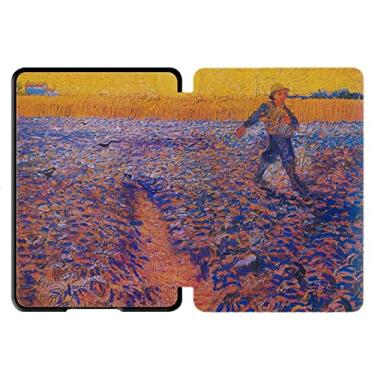 Imagem de Capa de 15 cm para Kindle Basic (apenas para 10ª geração de 2019, modelo J9G29R) – Capa durável à prova d'água com despertar/hibernação automática