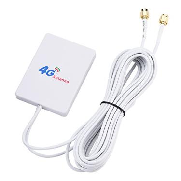 Imagem de Antena 4G/3G LTE, 28dbi alto ganho 4G 3G rede Ethernet amplificador externo para roteador móvel para E398/E3276/E392 (SMA macho)