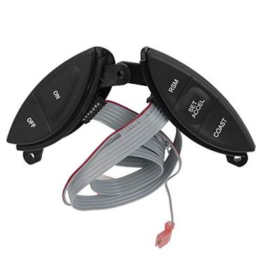 Imagem de LCWRGS Kit de botões de interruptor de controle de cruzeiro montado no volante compatível com Ford Ranger 1998-2003, Explorer Sport Trac, F150, Mazda B3000, Mercury Mountaineer, F87Z9C888BB