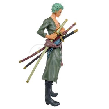 Imagem de Boneco Anime Action Figure One Piece 18cm - Roronoa Zoro