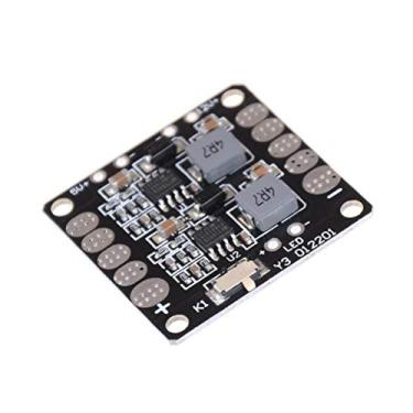 Imagem de MOOKEENONE 2-6S PDB Board + LED Switch for 250 Mini Racing Quadcopters 5V/12V