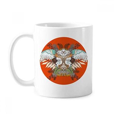 Imagem de Ukiyo-e Wing Flower Tree Caneca Japonesa Cerâmica Café Porcelana Utensílios de Mesa
