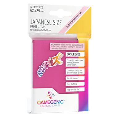 Imagem de Galápagos, Gamegenic: Prime Japanese Sized Sleeves Rosa, Acessório