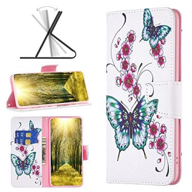 Imagem de Capas de telefone estampadas de luxo Samsung Galaxy A14 5G capa de couro bonito slots para cartão de visita clipe de carteira à prova de choque capa de telefone Samsung A14 5G capas (8, Samsung A14 5G)