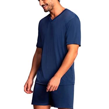 Imagem de Lupo, Conjunto de Pijama Masculino, Azul (Marinho), M