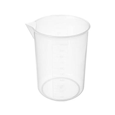 Imagem de Copos de mistura de resina de 1000 ml, copos de medição líquida, copo de plástico, copos de resina epóxi de graduação para alimentos de tinta epóxi de resina, uso em laboratório - 1 peça