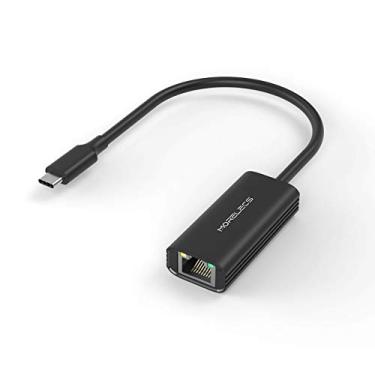 Imagem de Adaptador USB C para Ethernet, Morelecs USB C para Gigabit Ethernet LAN adaptador Ethernet para USB C compatível com MacBook Pro/Air, Dell XPS, Surface Book 2, iPad Pro e mais