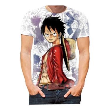 Imagem de Camisa Camiseta One Piece Desenhos Série Mangá Anime Hd 02 - Estilo Kr