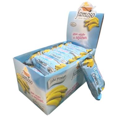 Imagem de Barrinha de Banana Famoso Zero Açúcar 30g CX c/ 24