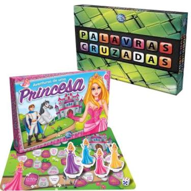 Jogo de Tabuleiro - Aventuras de Uma Princesa - Pais e Filhos