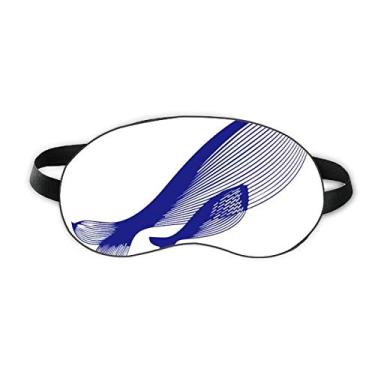Imagem de Ocean The Blue Whale Enorme Sleep Eye Shield Soft Night Vlindfold Shade Cover