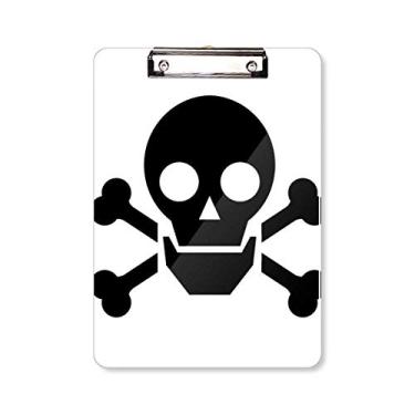 Imagem de Dangerous Chemical Frightful Circle Symbol Clipboard, pasta, bloco de escrita A4