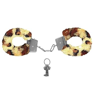Imagem de Algemas De Metal Com Pelucia Miss Collection Onca