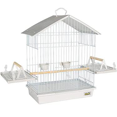 Imagem de Gaiola Calopsita Teto Plast Br 52x44x25