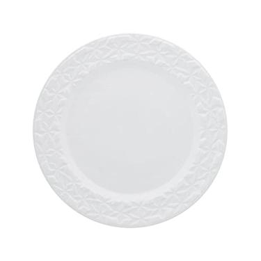 Imagem de Prato Raso Único Tales de 28cm, Branco, Oxford