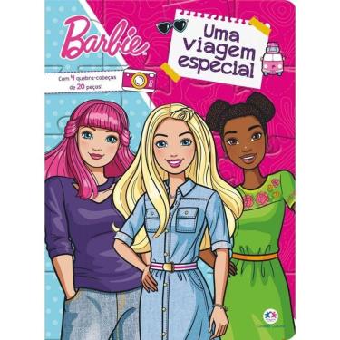 Imagem de Livro Quebra-Cabeça - Barbie - Uma Viagem Especial