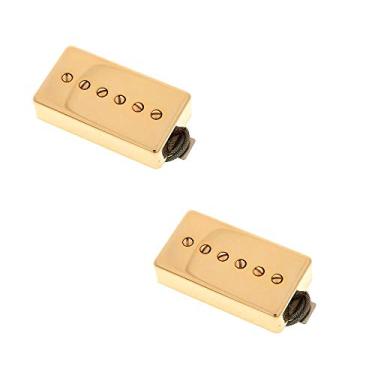 Imagem de Seymour Duncan SPH90-1 Phat Cat Humbucker-size P-90, conjunto de captador dourado