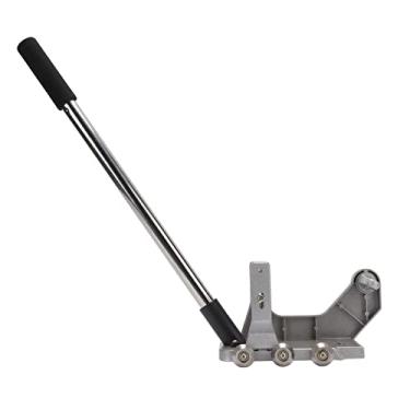 Imagem de Suporte de Máquina de Limpeza de Costura de Azulejo, Suporte de Limpador de Costura de Azulejo Ajustável Economia de Trabalho Prata à Prova de Ferrugem Robusto para Decoração