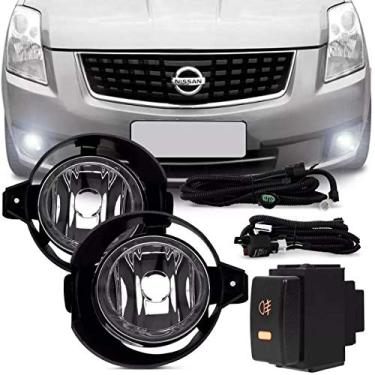 Imagem de Kit Farol Milha Neblina Auxiliar Sentra 2010 2011 2012 2013