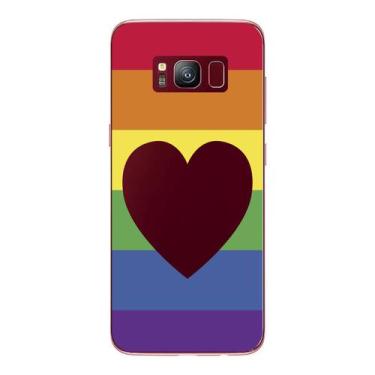 Imagem de Capa Case Capinha Samsung Galaxy  S8 Arco Iris Horizontal - Showcase