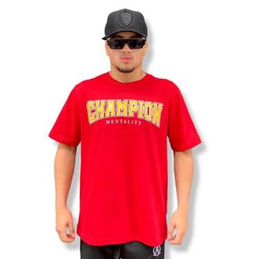 Imagem de Camiseta Art Stillo Champion Mentality Vermelha - Art Stillo Collectio