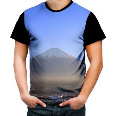 Imagem de Camiseta Colorida Monte Fuji Japão Vulcão Japan Vulcan 4 - Kasubeck St