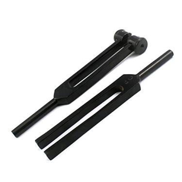 Imagem de Diapasão de teste de sistema nervoso diapasão escolha 256 Hz e 512 Hz (totalmente preto) por G.S Online Store