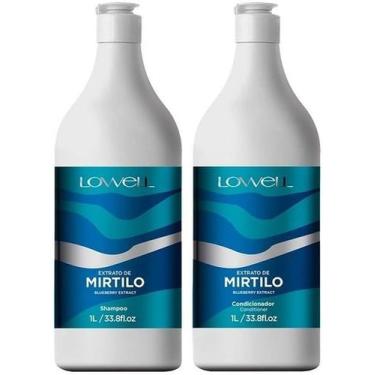 Imagem de Shampoo + Condicionador Lowell Extrato De Mirtilo Blueberry Extract 1