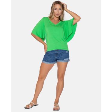 Imagem de Blusa Básica Manga Flare Feminina Le Julie-Feminino