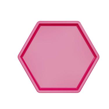 Imagem de BANDEJA SEXTAVADA 18X20,5CM - MAGENTA - 1 unidade