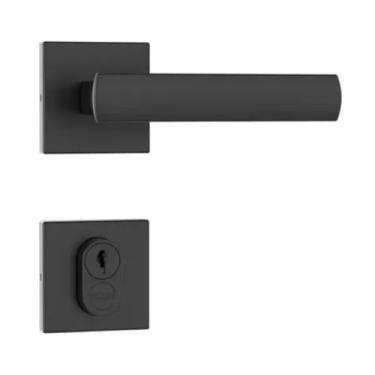 Imagem de Fechadura Porta Externa 1601/35 Preto Broca 55mm Stam