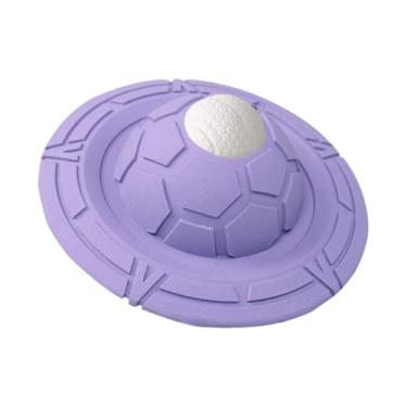 Imagem de IEUDNS Brinquedo de disco voador para cachorro Brinquedo voador para filhotes Brinquedo de busca para cães pequenos, médios e grandes Brinquedo interativo de, Tolet