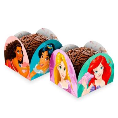 Imagem de 50 Forminhas para doces PRINCESAS DISNEY festa decoração - Regina