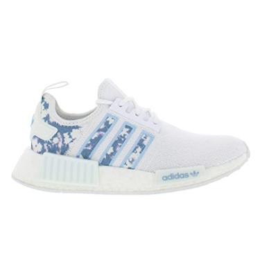 Imagem de adidas Sapatos NMD R1 para Mulher, Branco nuvem, branco, azul (sky white), 6