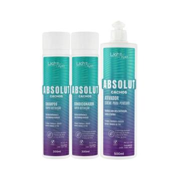 Imagem de Kit Absolut Cachos - Light Hair - Light Hair Professional