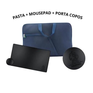 Imagem de Kit Pasta Case Capa Notebook Com Bolso 14.1/15.6/17.3 Polegadas + Mous