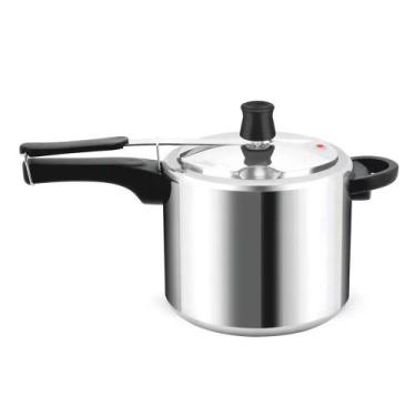Imagem de Panela De Pressão Rochedo 7 Litros Turbo Alumínio Polido Fechamento In