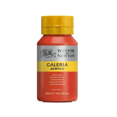 Imagem de Tinta Acrilica Galeria 500ml Winsor & Newton Escolha a Cor, VERMILION 