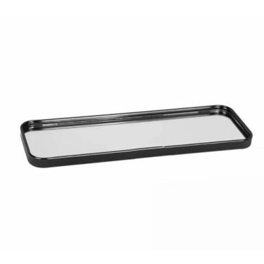 Imagem de Bandeja Espelhada Retangular Banheiro Lavabo Decorativa Multiuso - MM,