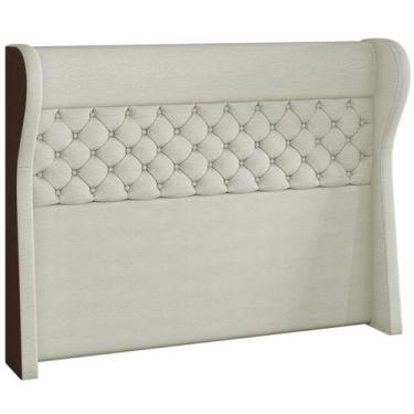 Imagem de Cabeceira Casal 140 cm Hav Linho E Corano SL 76 TCS 721 Peer - Perfan,