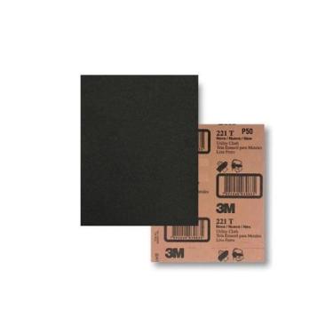 Imagem de Folha Lixa Ferro 3m 221T 225x275mm Grão P50
