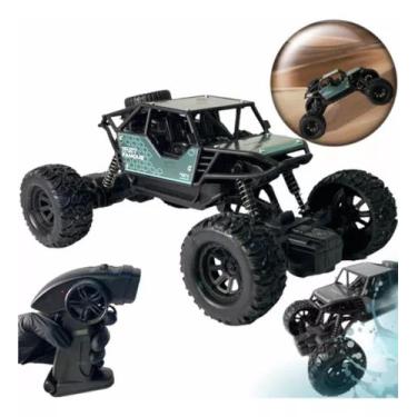 Imagem de Carrinho de controle Remoto Jeep Recarregável 4x4 Drift Trilha - Diver